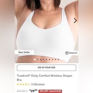Truekind® Daily Comfort Wireless Shaper Bra